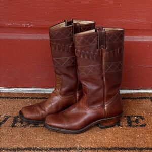 Vintage Leather Boots
